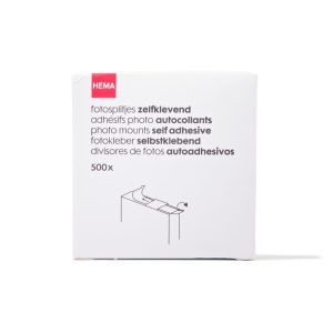 HEMA 500-pak fotosplitjes zelfklevend