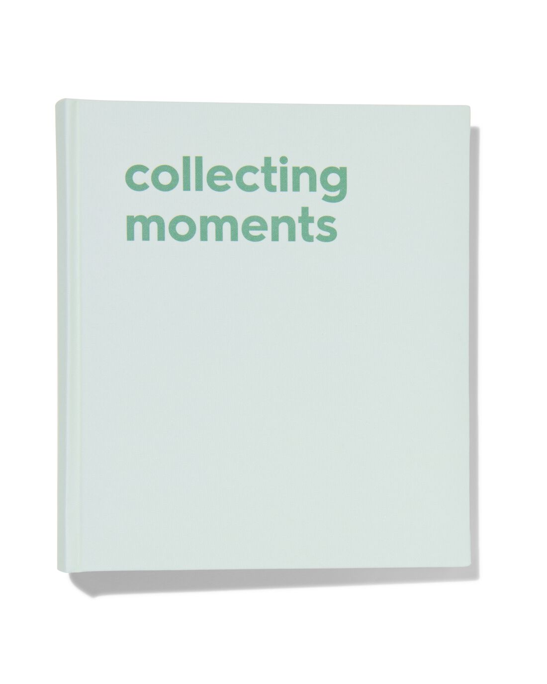 HEMA Fotoboek 25x21.5 papier groen 1 HEMA Fotoboek 25x21.5 papier groen