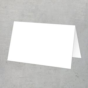 Gevouwen tafelkaartjes - Set van 12