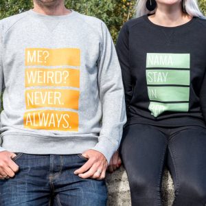 Sweater Unisex Grijs gemêleerd M