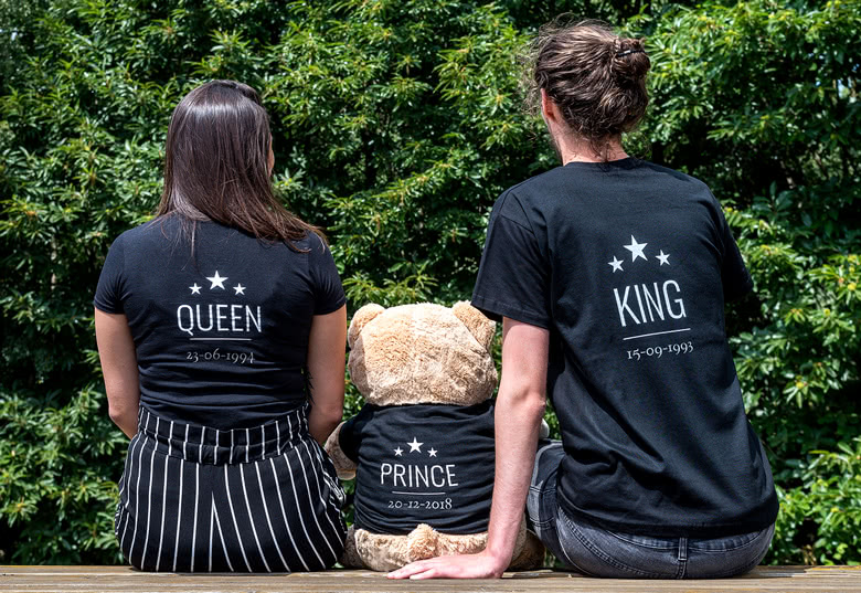 T-shirt mannen zwart Achterkant S 1 T-shirt mannen zwart Achterkant S