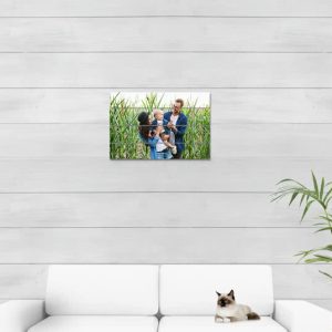 Foto op houten planken 60 x 39 cm