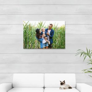 Foto op hout 90 x 60 cm